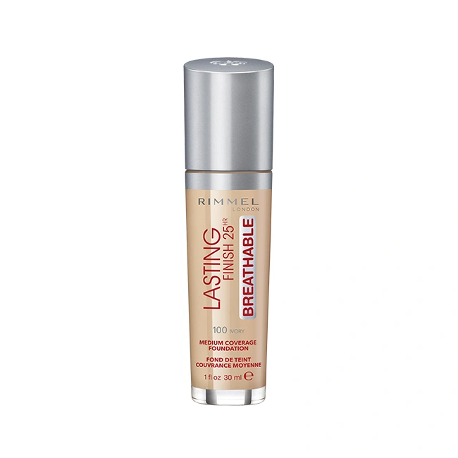 Тональна основа Rimmel Lasting Finish Breathable 100 №100
