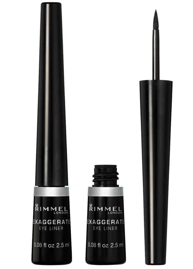 Підводка для очей Rimmel Exaggerate Eye Liner 01 Black №01, чорна