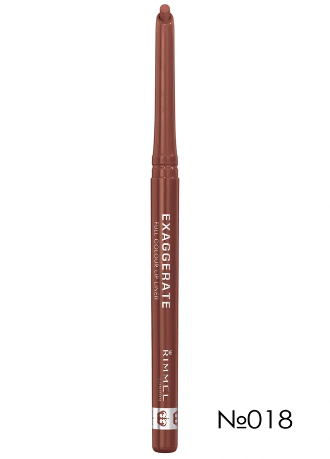 Олівець для губ Rimmel Exaggerate Lip Liner 018 №018 Addiction