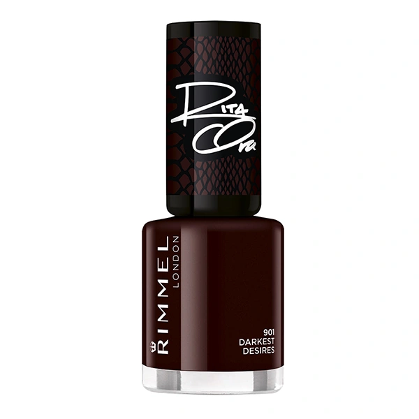 Лак для нігтів Rimmel 60 Seconds Nail Polish 901 №901, червоно-винний, глянсовий