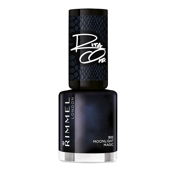 Лак для нігтів Rimmel 60 Seconds Nail Polish 902 №902, темно-синій, з перламутром