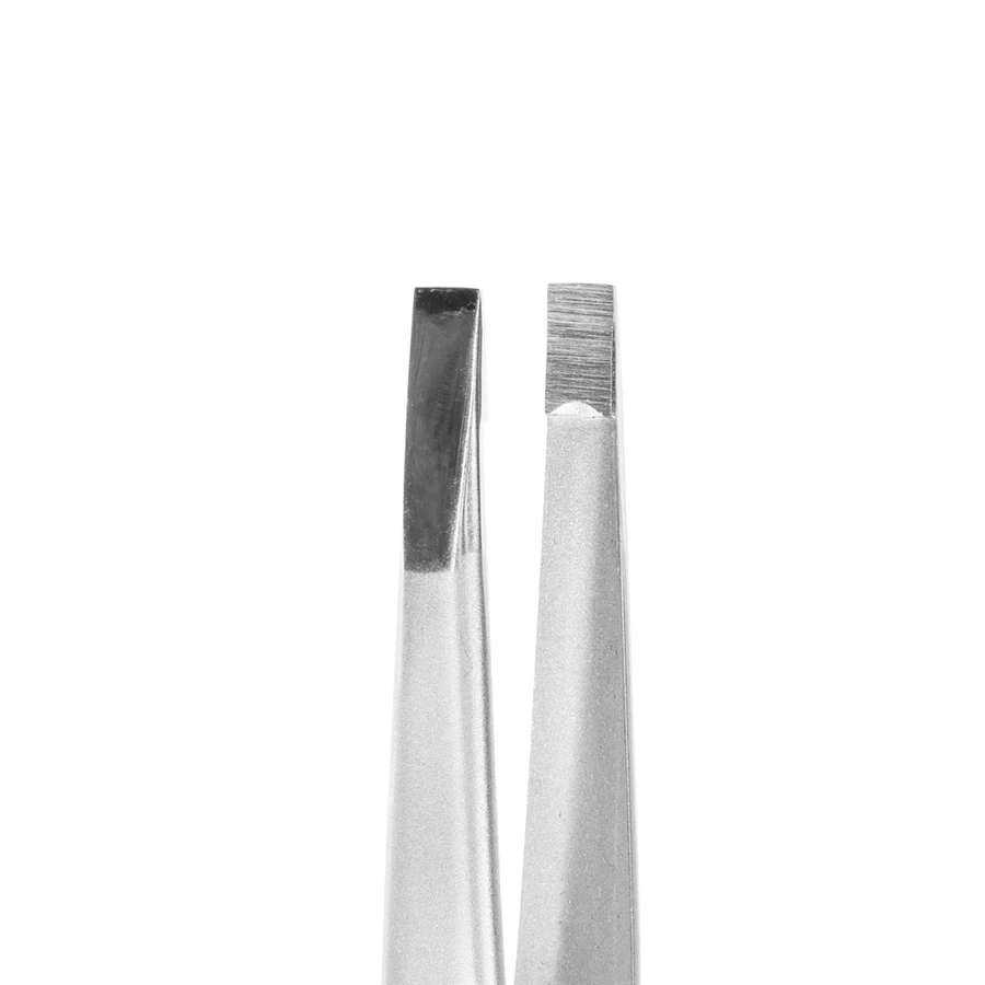Пінцет для брів Staleks Pro EXPERT 10 TYPE 1 широкі прямі краї