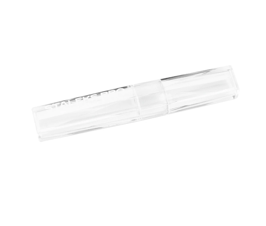 Пінцет для брів Staleks Pro EXPERT 11 TYPE 5 точковий, червоний