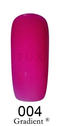 Гель-лак FOX Gel-polish Gold Gradient 004, малінова емаль для градієнта 6 ml