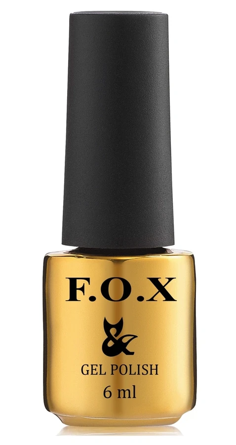 Гель-лак FOX Gel-polish Gold Gradient 011, червоно-малинова емаль для градієнта 6 ml
