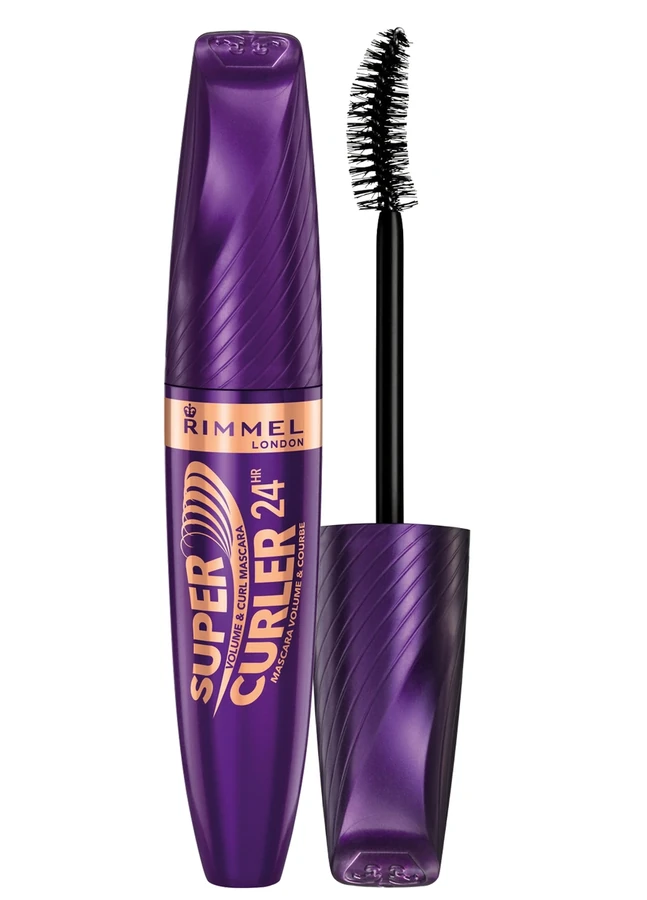Туш для вій Об`єм та підкручування Rimmel Super Curler (Black) Black