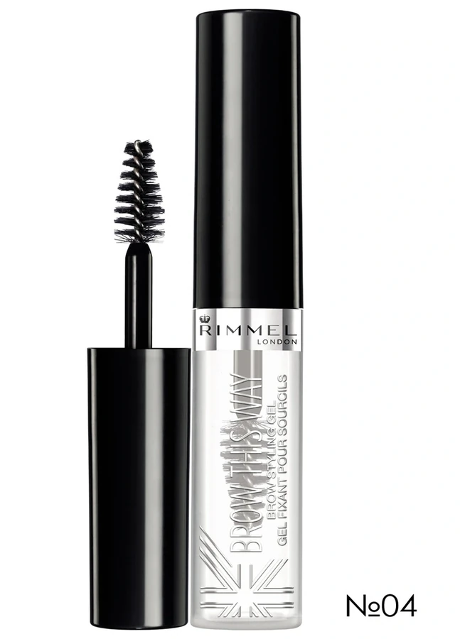 Гель для брів Rimmel Brow This Way Argan Oil (№04) №4