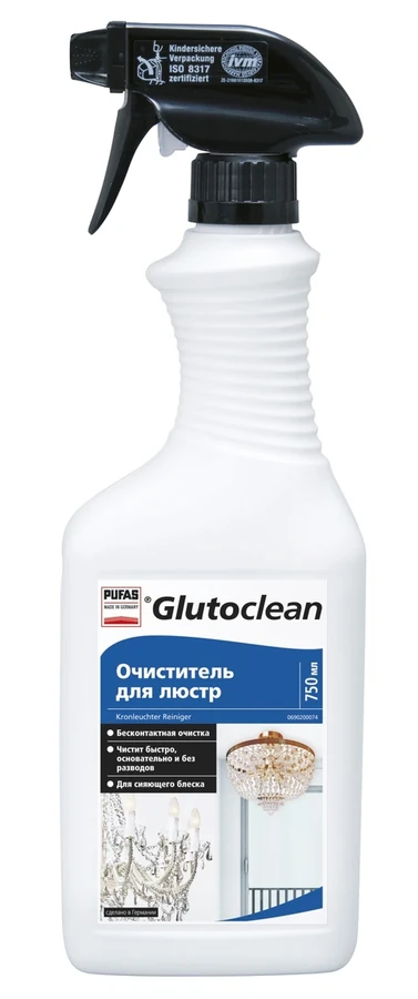 Очищувач для люстр Glutoclean Kronleuchter Reiniger 750 мл