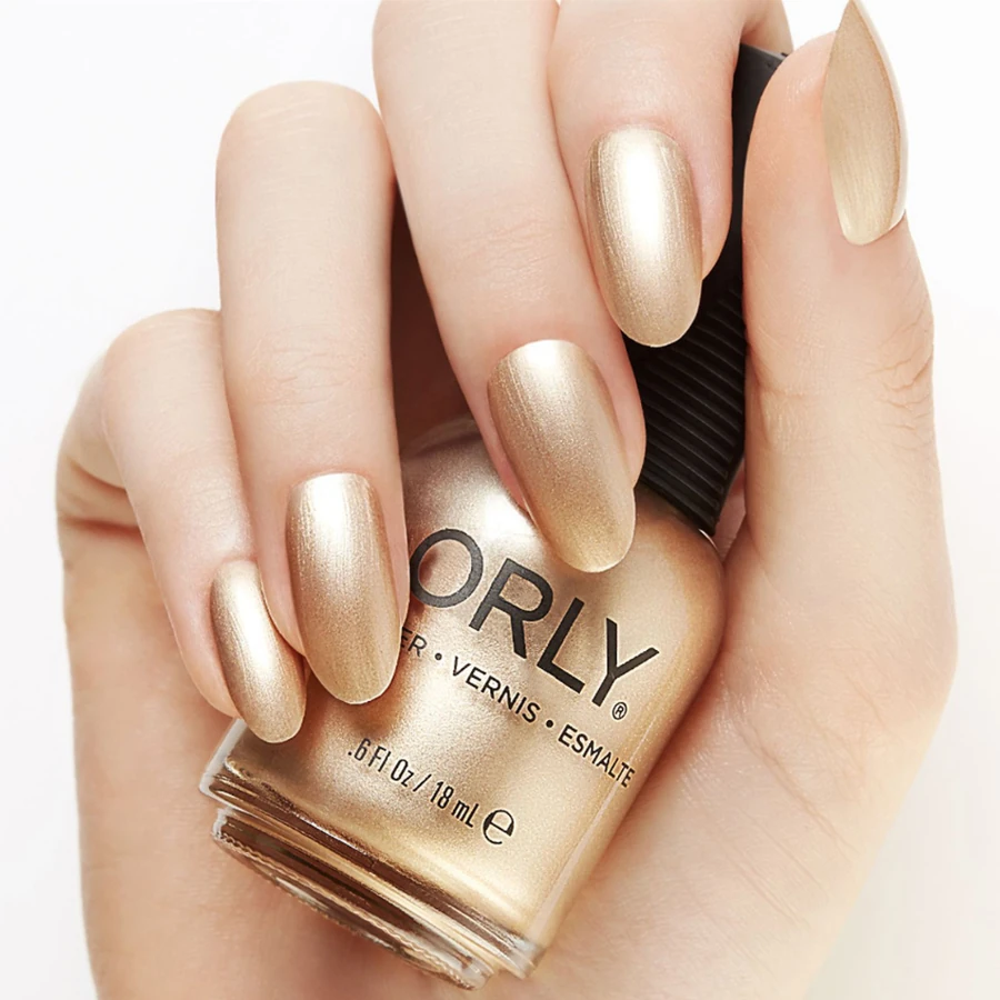 Гель-лак ORLY Gel FX Champagne Slushie бронзово-золотий, з дрібним щільним шиммером 9 мл