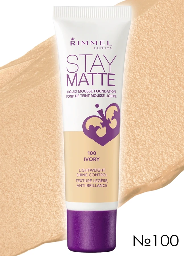 Тональна основа Rimmel Stay Matte Tonal Basis (№100) №100 Ivory