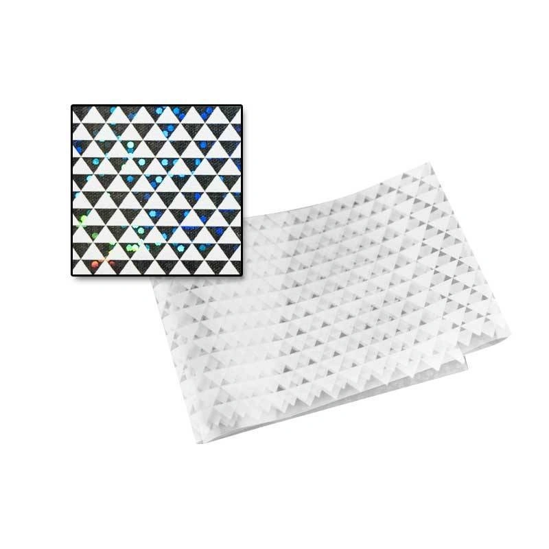 Фольга для нігтів Naomi Stencil foil №04 Small triangles №4 Маленькі трикутники