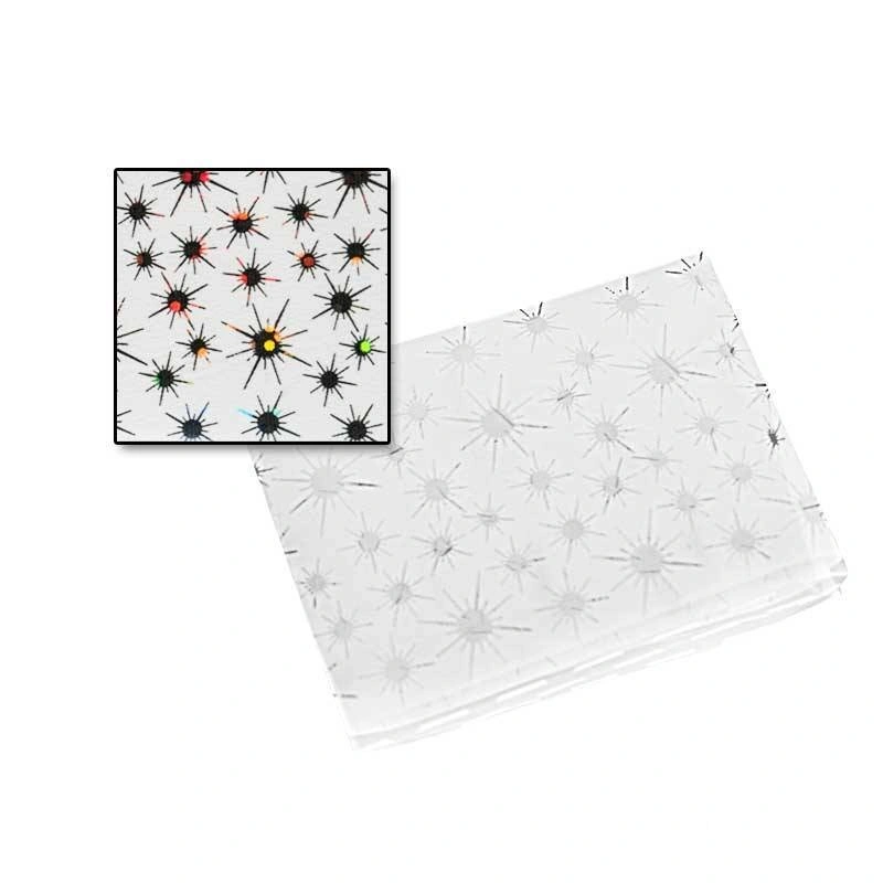 Фольга для нігтів Naomi Stencil foil №14 Stars №14 Зірки