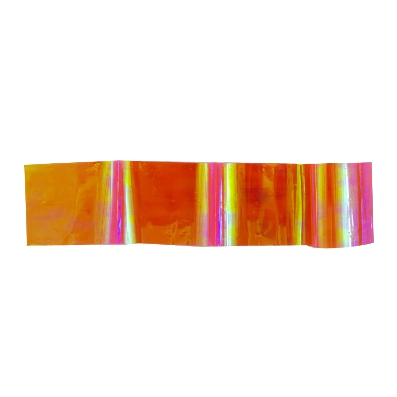 Фольга для нігтів Naomi Foil broken glass №57 Orange Mirror бите скло №57, оранжева