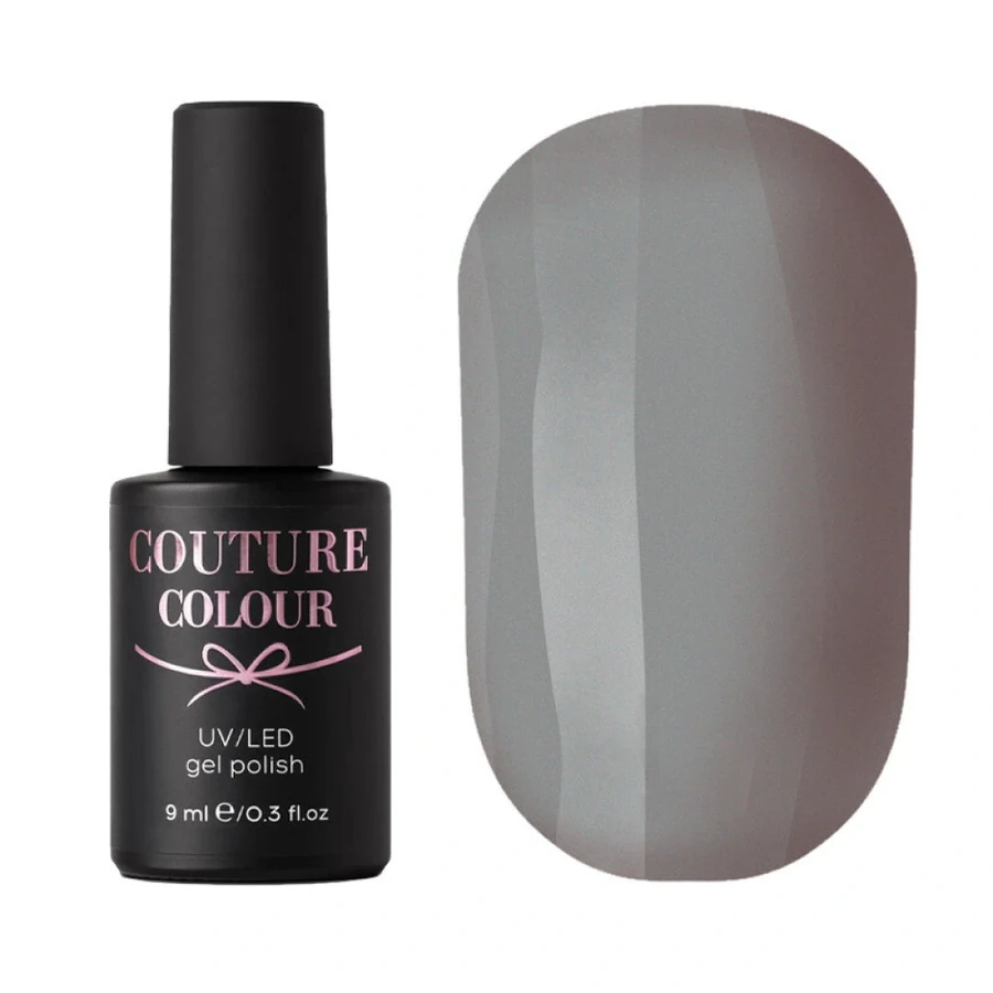 Гель-лак Couture Colour Gel Polish 084 сірий хакі, емаль 9 мл