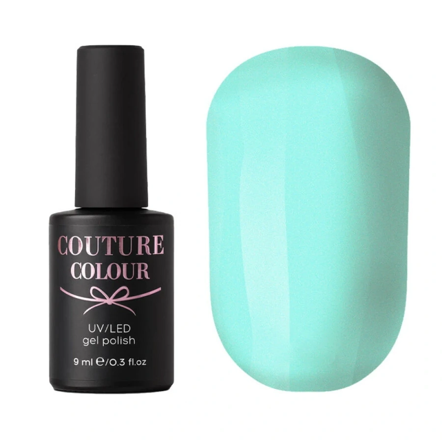 Гель-лак Couture Colour Gel Polish 104 салатово-ментоловий, емаль 9 мл