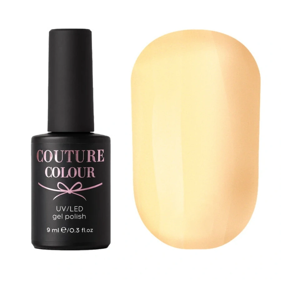 Гель-лак Couture Colour Gel Polish 107 жовтий, емаль 9 мл
