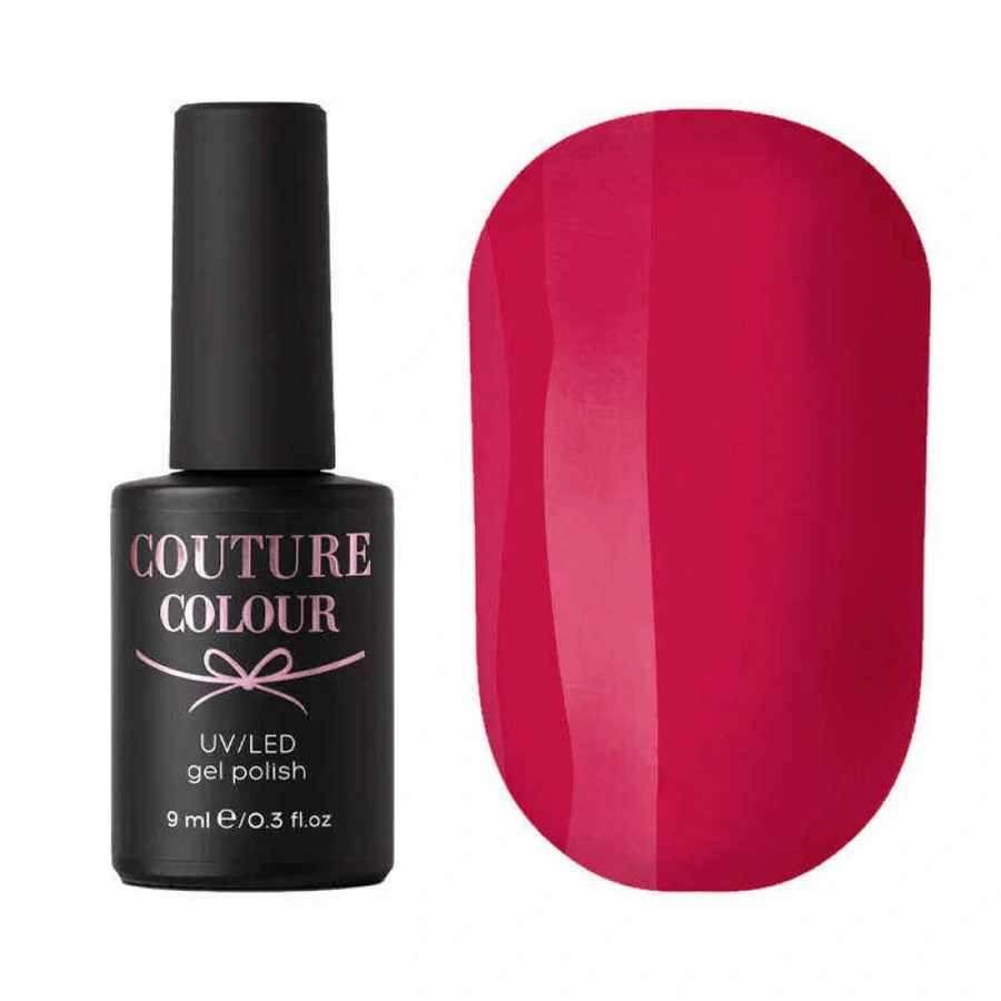Гель-лак Couture Colour Gel Polish 114 малиновий сироп, емаль 9 мл