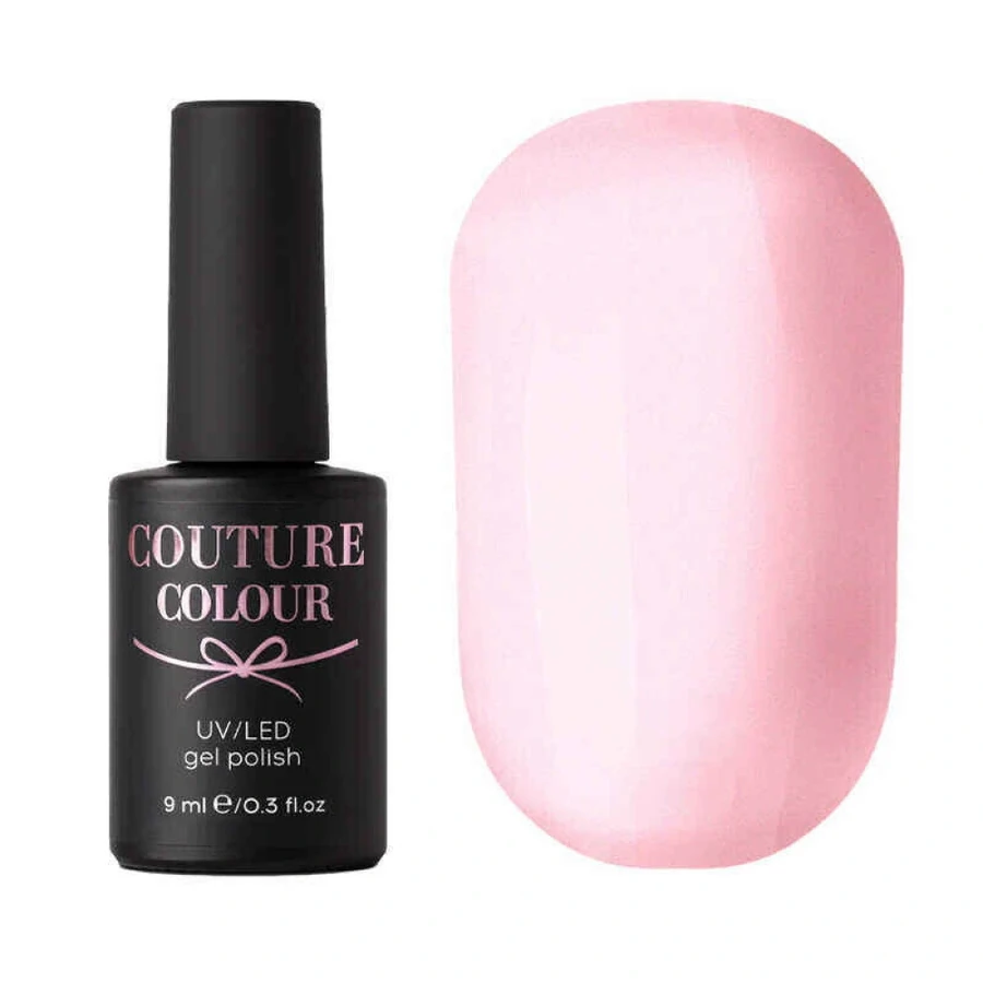 Гель-лак Couture Colour Gel Polish 119 світлий молочно-рожевий, емаль 9 мл