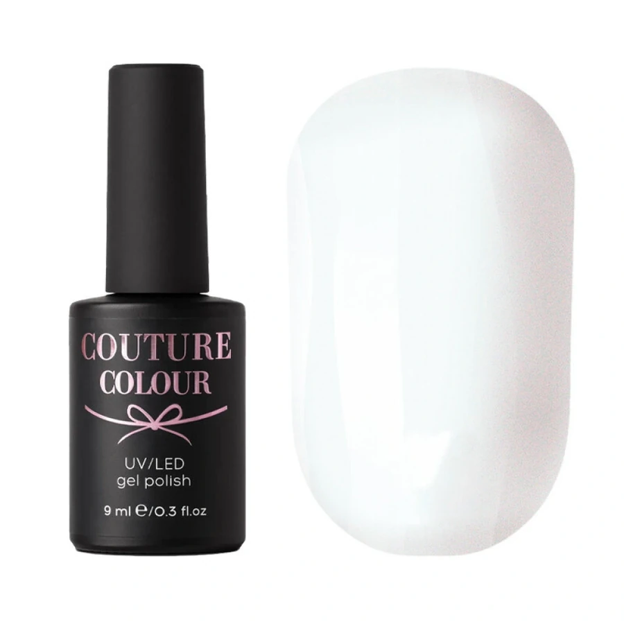 Гель-лак Couture Colour Gel Polish 120 білий, емаль 9 мл