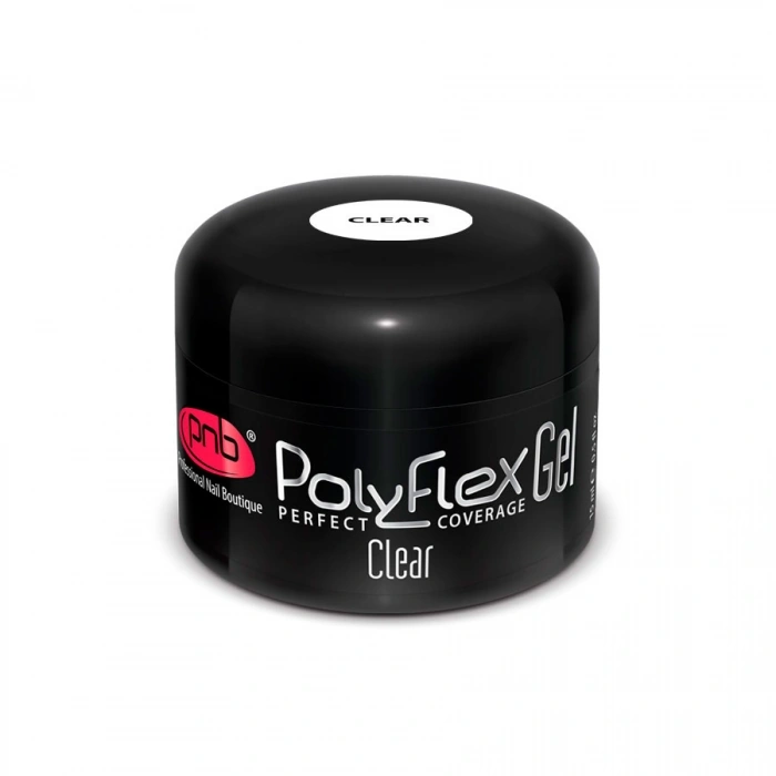 Поліфлекс гель прозорий PNB UV/LED PolyFlex Gel Clear 15 мл
