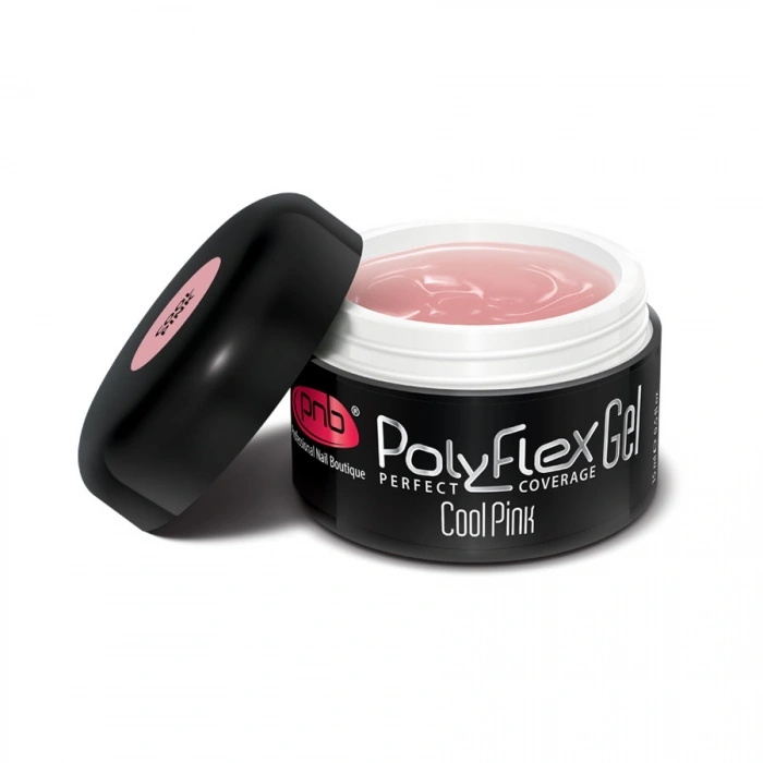 Поліфлекс гель холодний рожевий PNB UV/LED PolyFlex Gel Cool Pink 15 мл