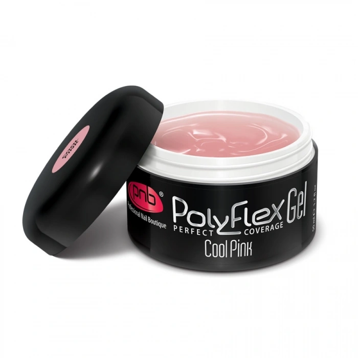 Поліфлекс гель холодний рожевий PNB UV/LED PolyFlex Gel Cool Pink 50 мл