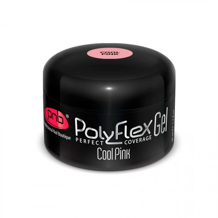 Поліфлекс гель холодний рожевий PNB UV/LED PolyFlex Gel Cool Pink 50 мл