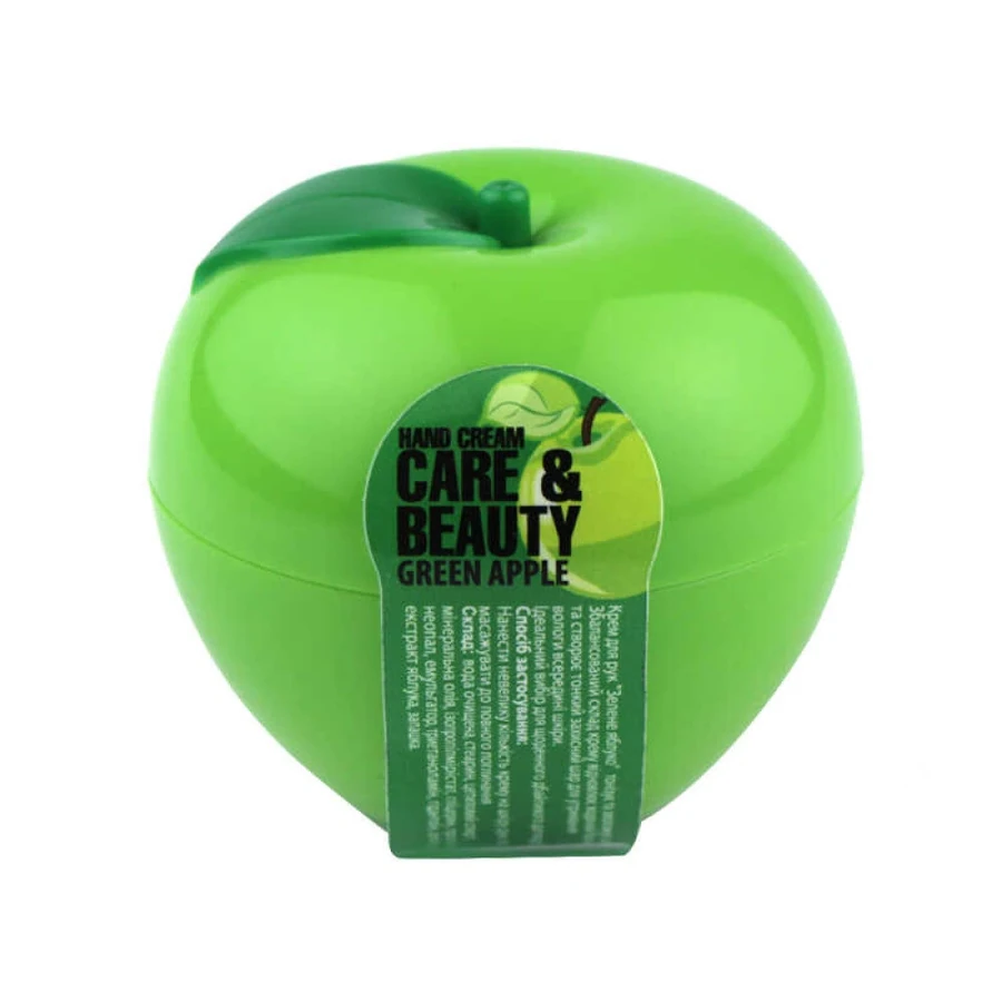 Крем для рук Care&Beauty Hand Cream Green Apple Зелене яблуко 35 мл