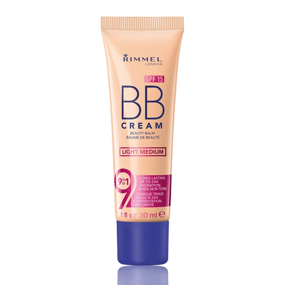 Тональна основа Rimmel Tonal Basis 9 in 1 BB Cream (№03) №03 Light medium