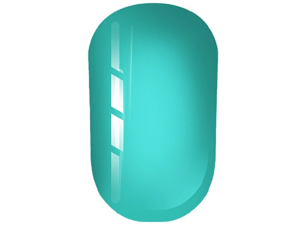 Гель-фарба Trendy Nails Gel-paint №11, 5g бірюзова, без липкого шару