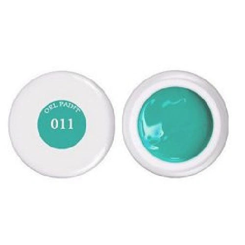 Гель-фарба Trendy Nails Gel-paint №11, 5g бірюзова, без липкого шару