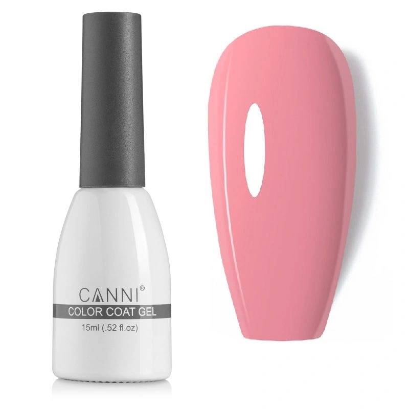 Гель-лак Canni Gel Polish №039 Rose Bloom блідо-рожевий 15 мл