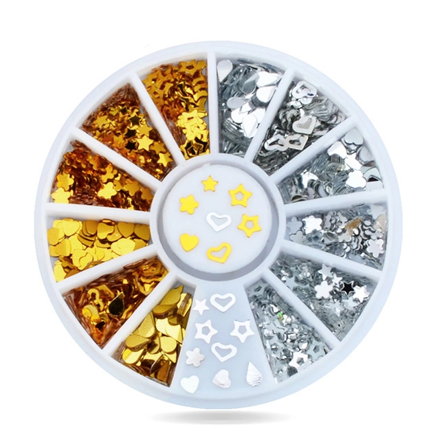 Металевий декор у каруселі Nail Perfect Metal Decor Carousel