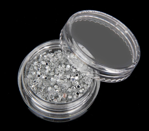 Срібні блискітки-цукерки Nail Perfect Silver Sparkles-Confetti