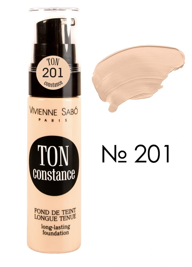 Тональний крем Vivienne Sabo Tonal Basis Ton Constance №201 №201, стійкий