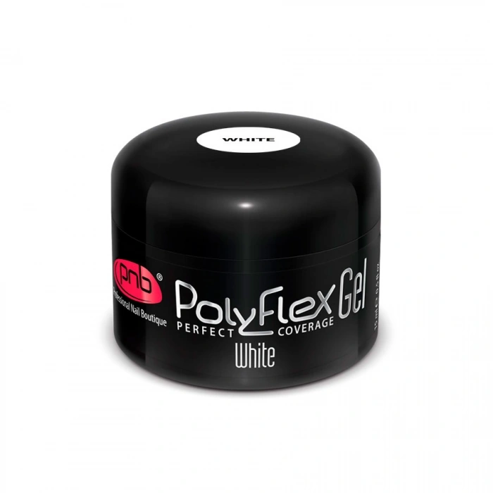 Поліфлекс гель білий PNB UV/LED PolyFlex Gel White 15 мл
