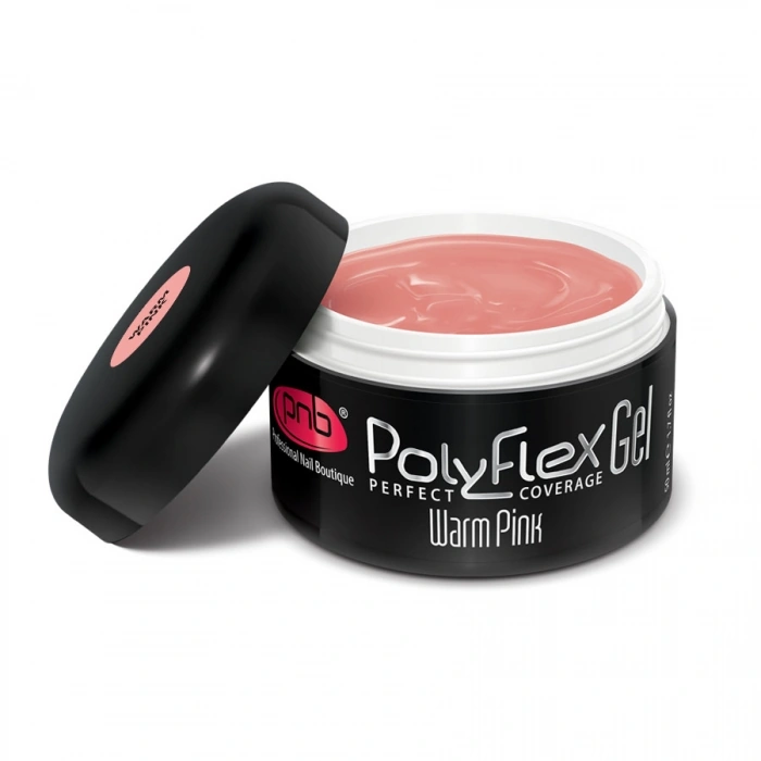 Поліфлекс гель камуфлюючий теплий рожевий PNB UV/LED PolyFlex Gel Warm Pink 50 мл