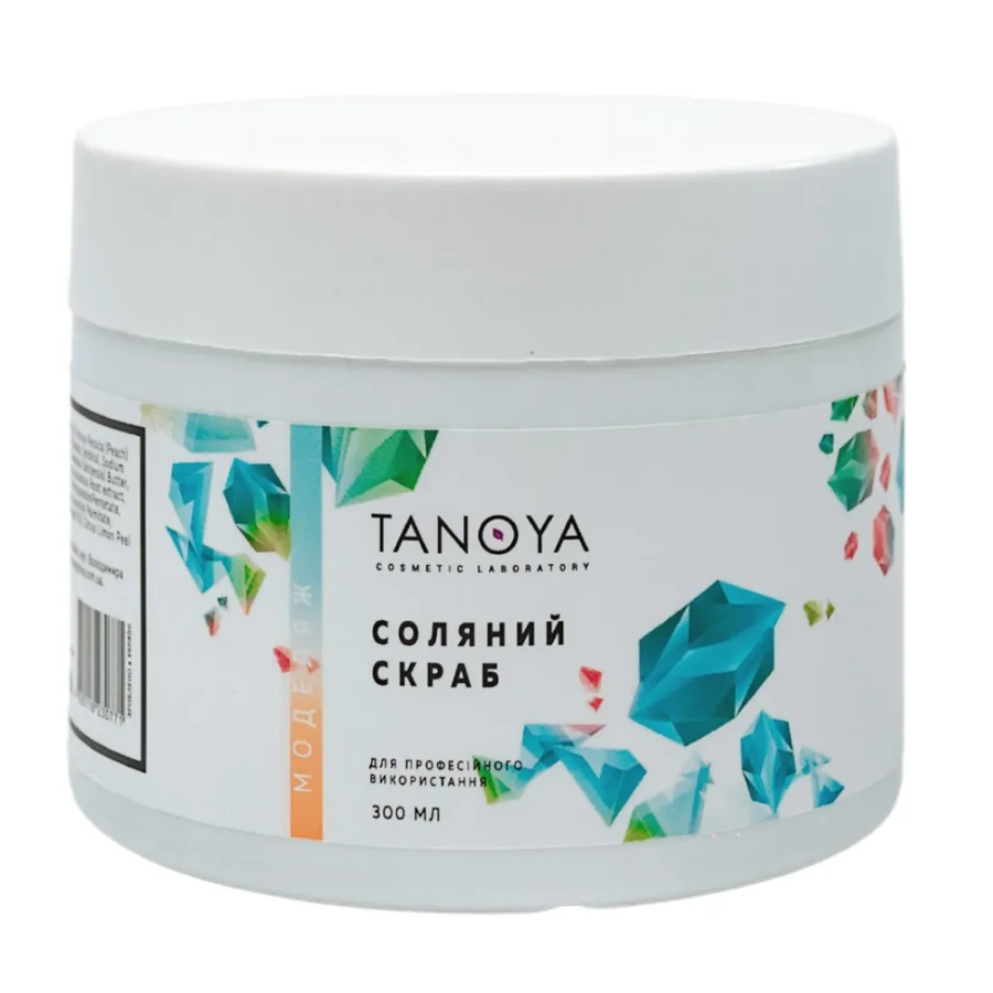 Tanoya Salt Scrub імбир та лимон 300 мл