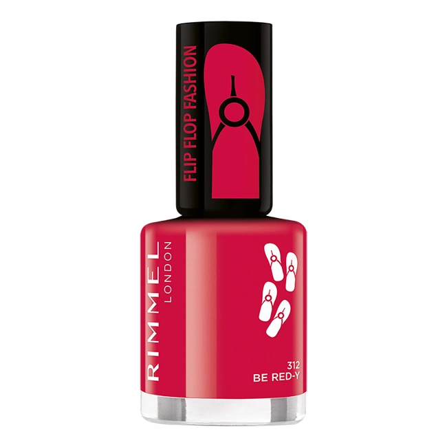 Лак для нігтів Rimmel 60 Seconds Nail Polish №312 Be Red-Y, емаль