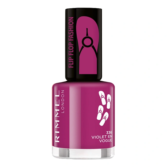Лак для нігтів Rimmel 60 Seconds Nail Polish №336 Violet Vogue, емаль