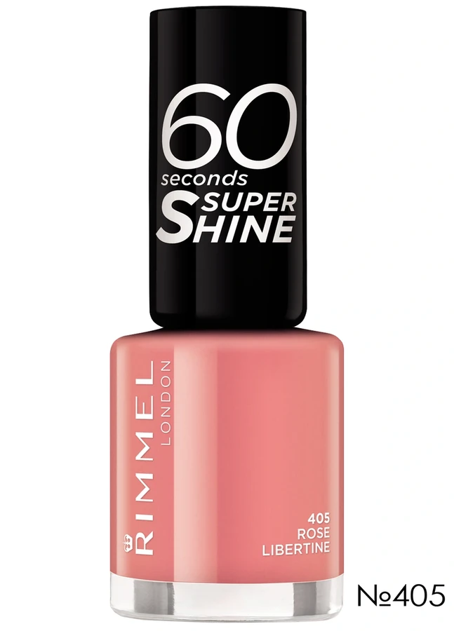 Лак для нігтів Rimmel 60 Seconds Nail Polish №405 Rose Libertine, емаль