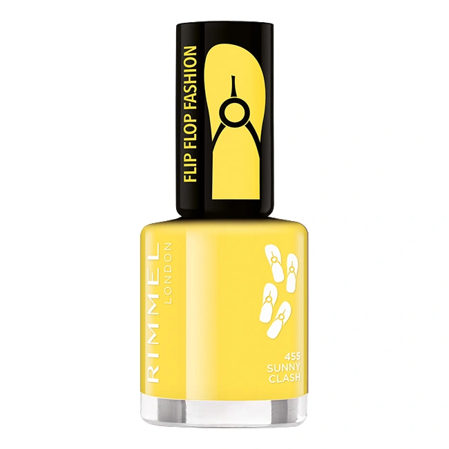Лак для нігтів Rimmel 60 Seconds Nail Polish №455 Sunny Clash, емаль