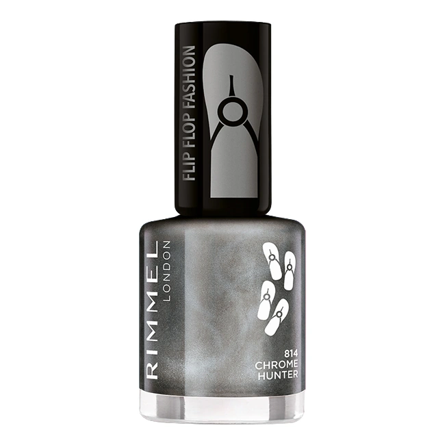 Лак для нігтів Rimmel 60 Seconds Nail Polish №814 Chrome Hunter, перламутровий
