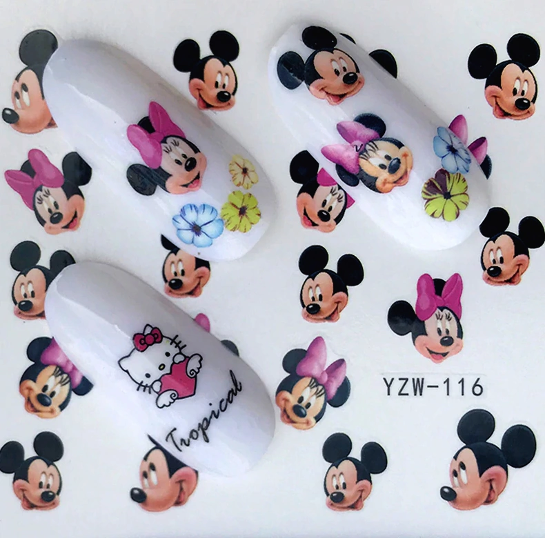 Водні наклейки Nail Perfect Water Stickers YZW-116