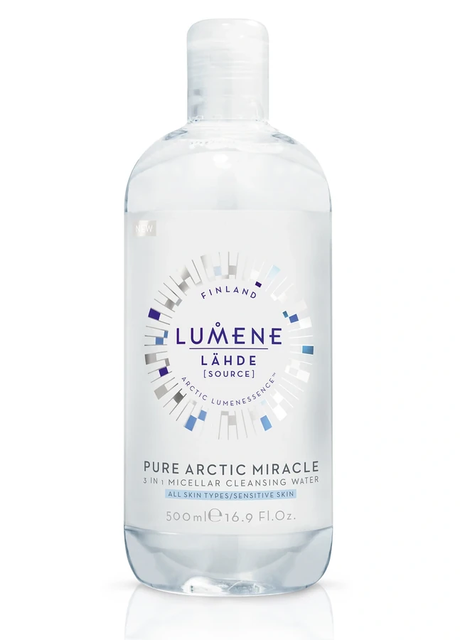 Міцелярна вода Lumene Lahde Pure Arctic Miracle 3in1 Micellar Water For Normal / Sensitive Skin, 500ml