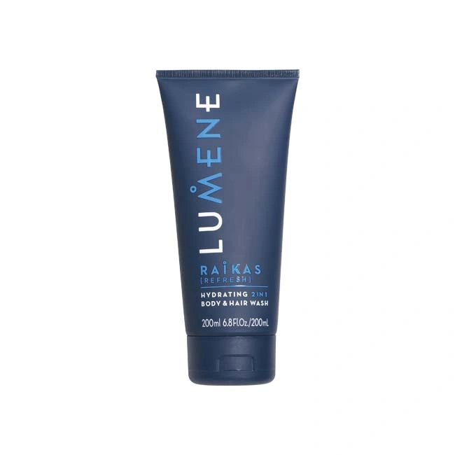Гель для душу 2в1 Lumene Men Raikas 2in1 Shower Gel For Body And Hair Moisturizing, 200ml