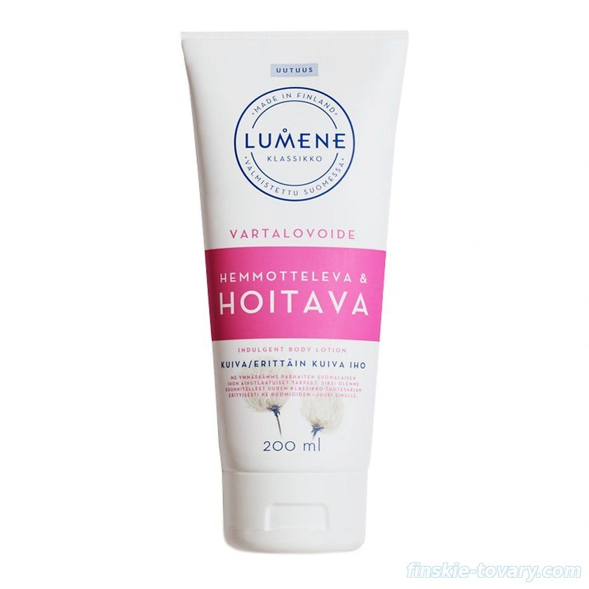 Лосьйон для тіла Lumene Klassikko Softening Body Lotion For Dry Skin, 200ml