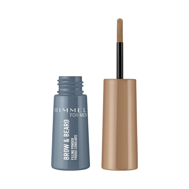 Пудра для брів та бороди Rimmel Men Brow&Beard Powder №01