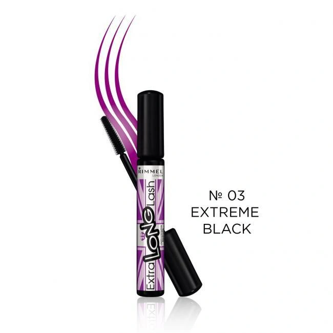 Туш для вій Rimmel Extra Long Lash Mascara №03 Extreme Black №03 Extreme Black