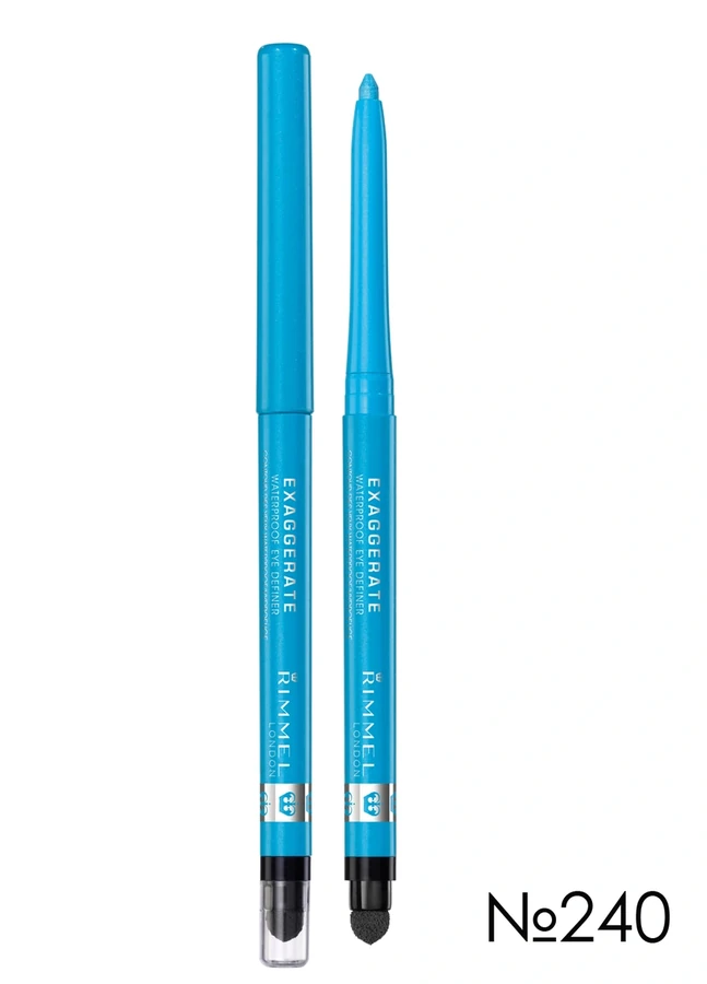 Олівець для очей Rimmel Exaggerate Waterproof Eye Definer Eyeliner №240